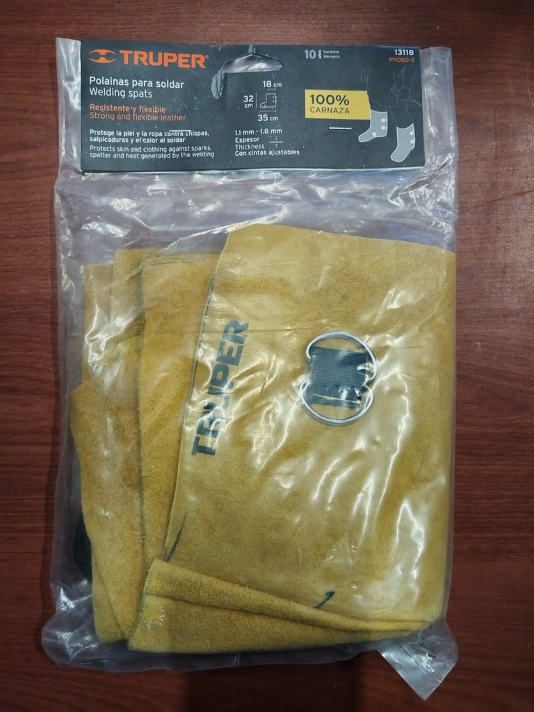 POLAINAS PARA SOLDAR NUEVO TRUPER  