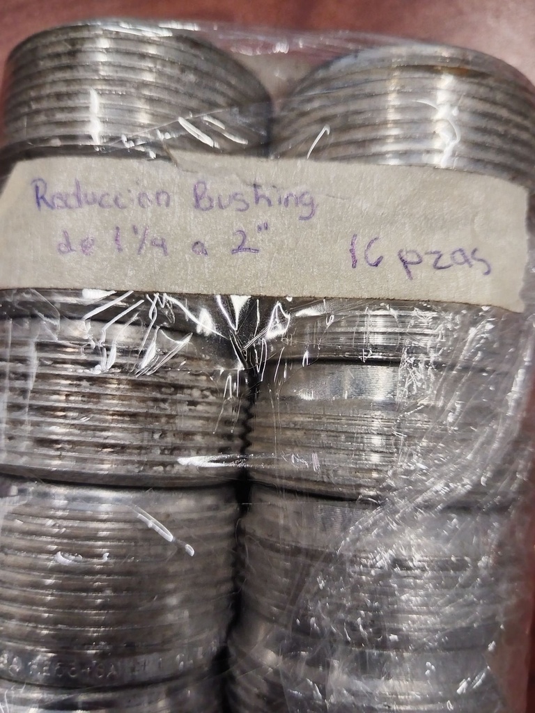 REDUCCIONES BUSHING DE 2" A 1 1/2" NUEVO  