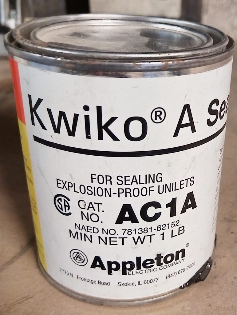 KWIKO A SEALING  APPLETON NUEVO APPLETON AC1F01A