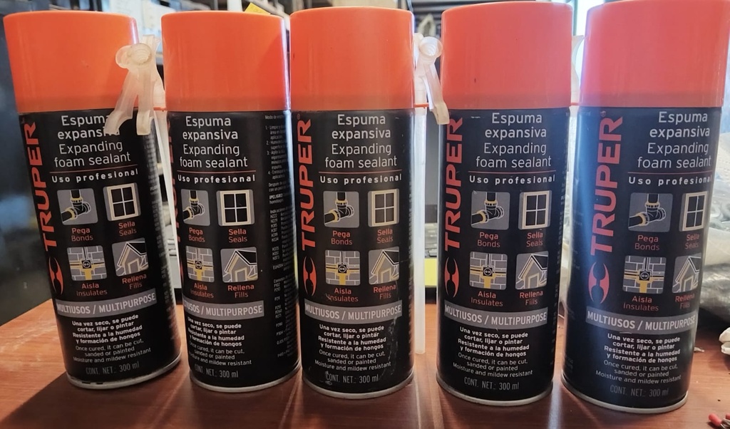 ESPUMA EXPANSIVA NUEVO TRUPER 10919