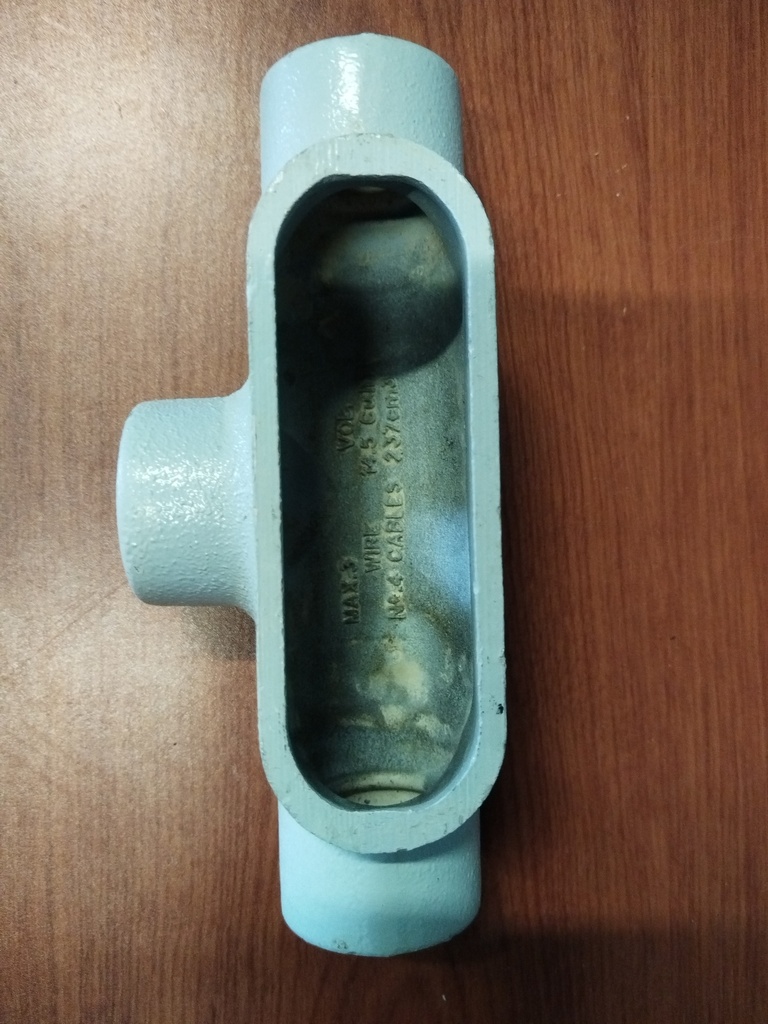 CONDULET T 1" SIN TAPA