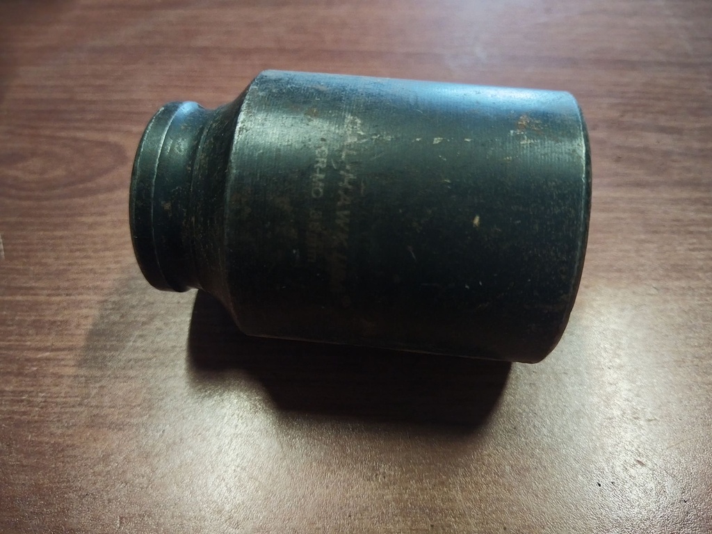 DADOS DE IMPACTO 1 1/2" 6 PUNTAS USADO CAL-HAWK 