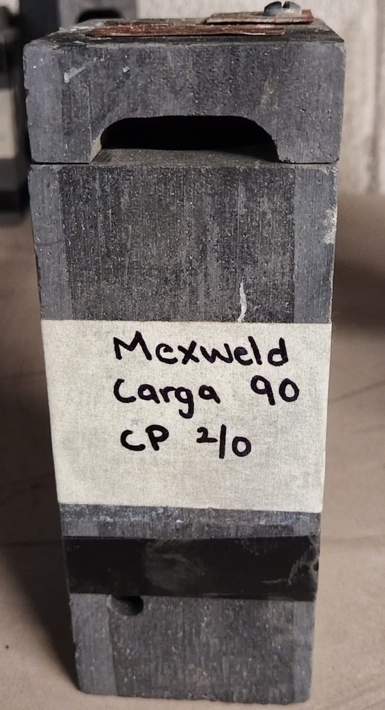 MOLDE PARA SOLDADURA EXOTERMICA CARGA 90 NUEVO MEXWELD CP 2/0