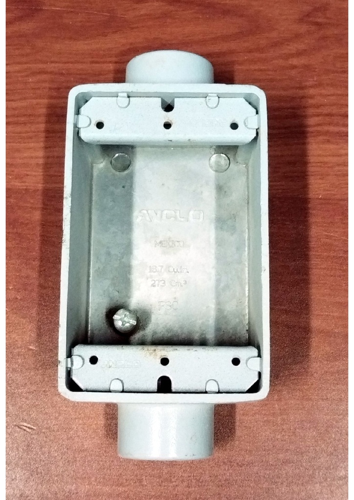 CAJA FSC 3/4" 2 ORIFICIOS