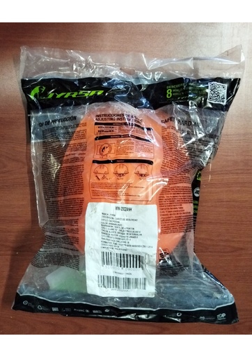 [EPP_1] CASCOS TIPO CACHUCHA COLOR NARANJA NUEVO JYRSA WW-2002ANK 