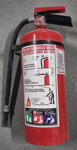 [EPP_62] EXTINTOR DE 6 KG USADO  6 KG 