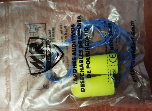 [EPP_88] TAPONES AUDITIVOS DESECHABLES NUEVOS MRSEGURIDAD SQ1003  