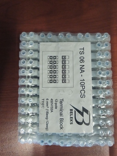 [ME_3] TABLILLA DECONEXIÓN CALIBRE 18 AWG- 12 AWG NUEVO BELEKS 