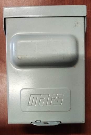 [ME_81] DESCONEXÓN SIN FUSIBLE, 60 A/240 V MÁX. MARS 83315 NUEVO MARS 83315