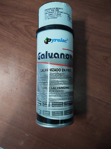 [ME_97] LATA DE GALVANIZANTE EN FRIO GALVANOX NUEVO GALVANOX 
