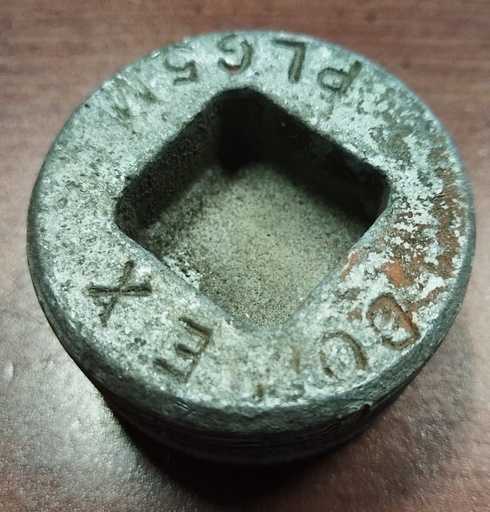 [ME_141] TAPONES DE ALUMINIO DE 2" NUEVO  