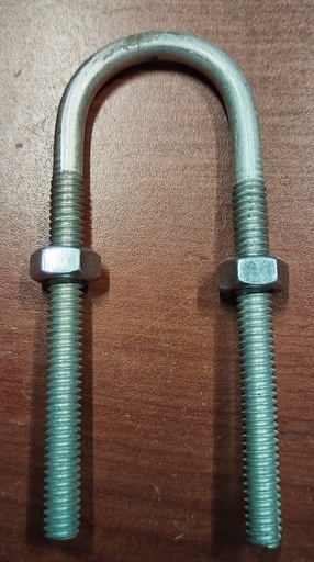 [ME_162] ABRAZADERA TIPO U 1" LARGAS NUEVO  