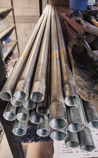 [ME_177] TUBO CONDUIT GALVANIZADO 3/4" KOBREX  