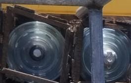[HERR_2] AISLADORES 25 CM DE DIAMETRO 1 PAQ DE 6 PZAS C/UNO) NUEVO
