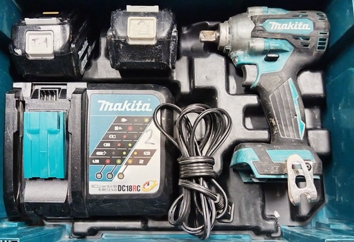 [HE_18] LLAVE DE IMPACTO (COMPLETO) USADO MAKITA DTW301RTJ