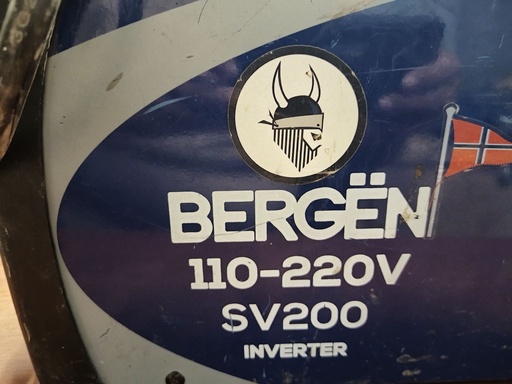 [HE_31] INVERSORA PARA SOLDAR BERGEN  SV200 USADO