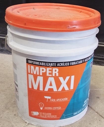 [MV_9] IMPERMEABILIZANTE ACRILICO IMPERMAXI NUEVO IMPERMAXI 