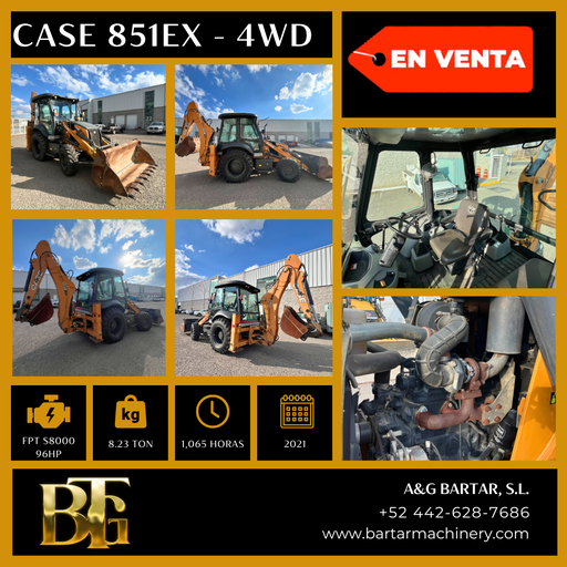 CASE 851 EX-4WD