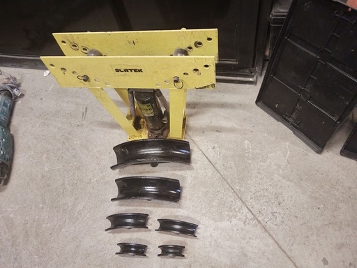 [HV_24] DOBLADORA DE TUBOS HIDRAULICA 16 TON Y 6 TROQUELES: 3", 2 1/2", 1 1/4", 1", 3/4", 1/2" USADO/BUEN ESTADO SURTEK 