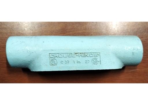 CONDULET C 1" SIN TAPA