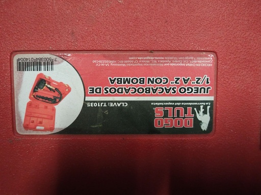 [HV_40] SACABOCADOS (KNOCKOUT PUNCH)   1/2", 3/4", 1 1/4", 1 1/2", 2" USADO/FUNCIONAL DOGO TULS TJ1035