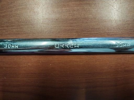 [HV_65] LLAVES COMBINADAS 30 mm USADO/BUEN ESTADO URREA 1230 M