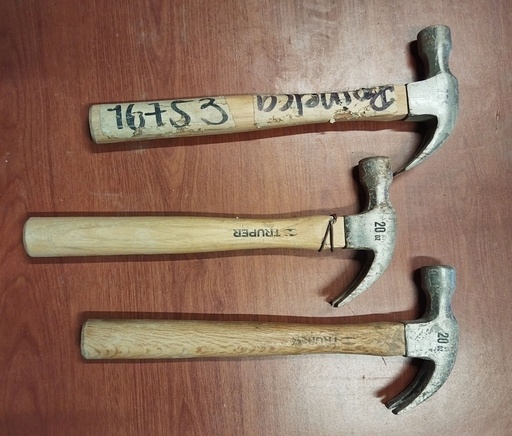 [HV_84] MARTILLO 20 OZ USADO/BUEN ESTADO TRUPER 16753