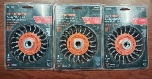 [HV_139] CARDA CIRCULAR 4 1/2" NUEVA TRUPER 17527