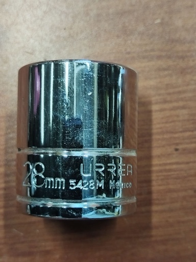 [HV_165] DADOS 28mm 12 PUNTAS  NUEVO URREA 5428M 