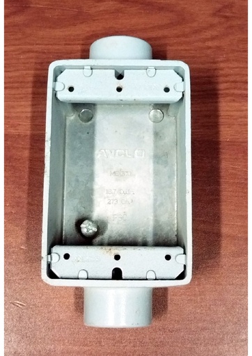 CAJA FSC 3/4" 2 ORIFICIOS