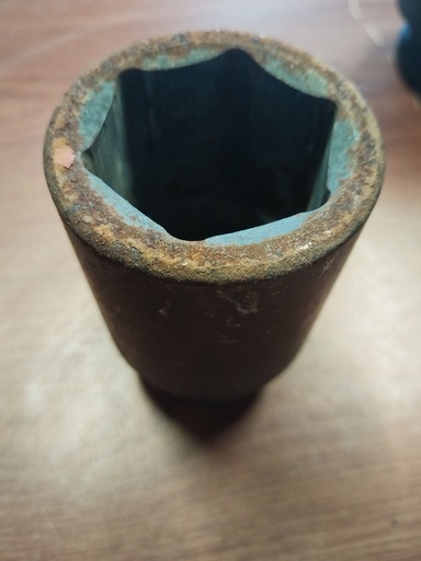 [HV_190] DADOS DE IMPACTO 1 5/8" 6 PUNTAS USADO AIRON 