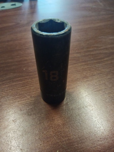 [HV_198] DADOS DE IMPACTO 18mm 6 PUNTAS USADO TRUPER D-7418-M