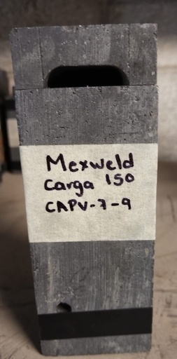 [HV_209] MOLDE PARA SOLDADURA EXOTERMICA CARGA 150 NUEVO MEXWELD CAPV-7-9