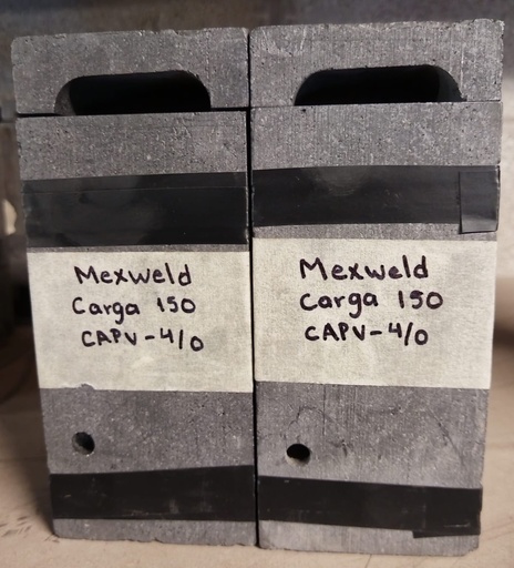 [HV_211] MOLDE PARA SOLDADURA EXOTERMICA CARGA 150 NUEVO MEXWELD CAPV-4/0