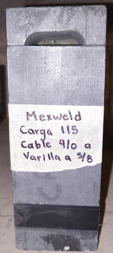 [HV_213] MOLDE PARA SOLDADURA EXOTERMICA CARGA 115 NUEVO MEXWELD 