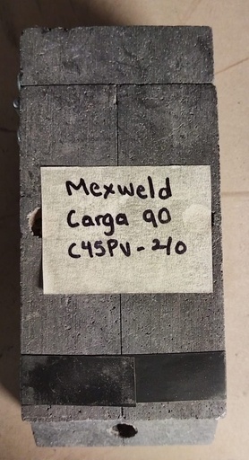 [HV_214] MOLDE PARA SOLDADURA EXOTERMICA CARGA 90 NUEVO MEXWELD C45PV 2/0