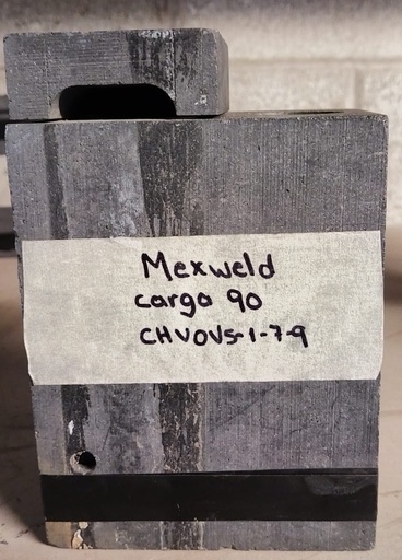 [HV_215] MOLDE PARA SOLDADURA EXOTERMICA CARGA 90 NUEVO MEXWELD CHV0V5-1-7-9