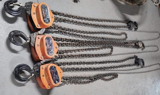 [HV_219] POLIPASTOS DE 5 TONELADAS USADO TRUPER 16828