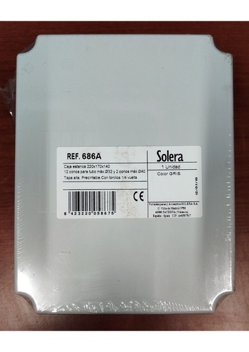 CAJA ESTANCA 220 X 170 X 140