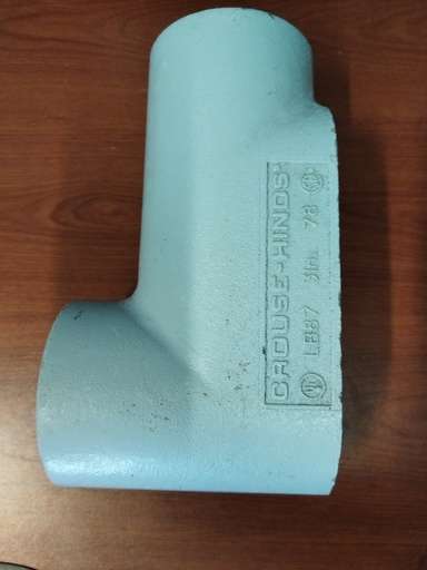 CONDULET LB 3" SIN TAPA 